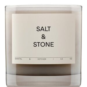 Salt & Stone Santal & Vetiver Candle - Cream